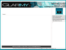 Tablet Screenshot of glarimy.com